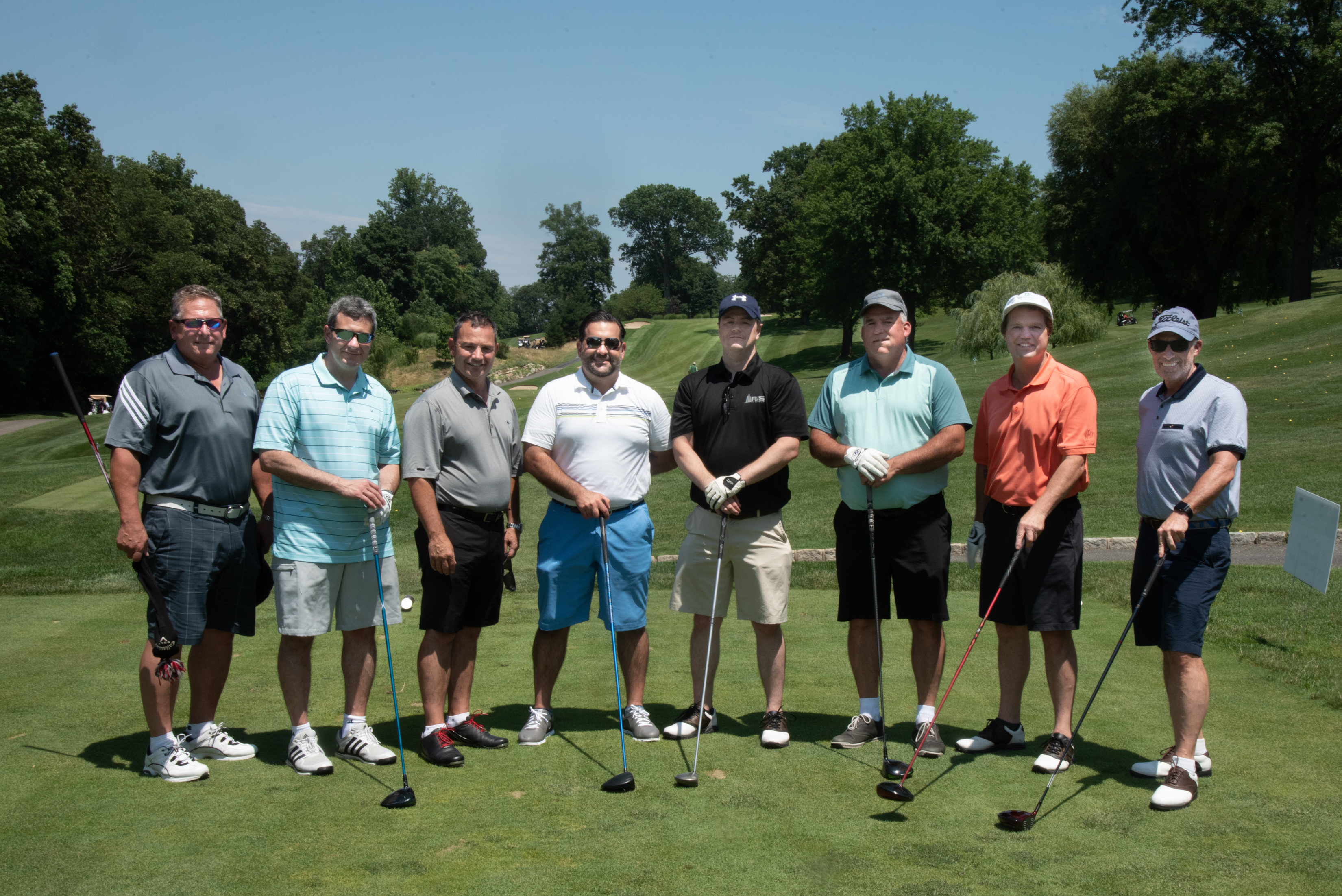 Construction Industry Golf Tournament - Golfers on the green