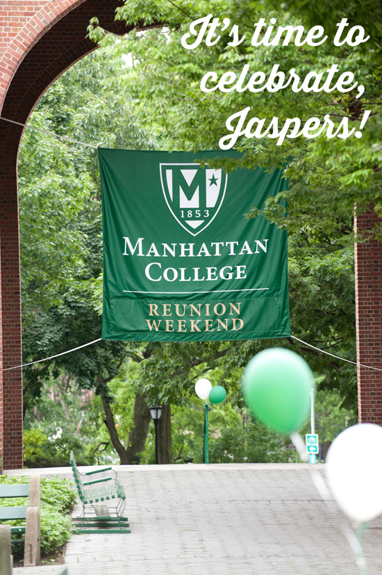 Welcome Sign for Reunion Weekend